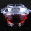 Plastic Bowl Ice Cream Bowl with Lid Tableware